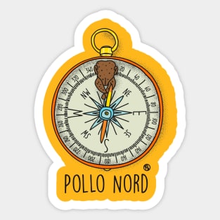 Pollo Nord Sticker